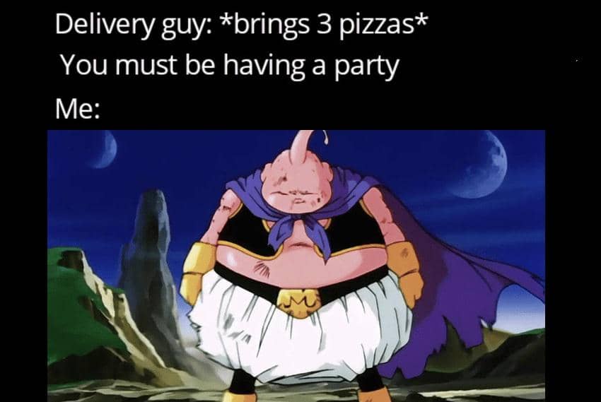 meme anime tentang pesta