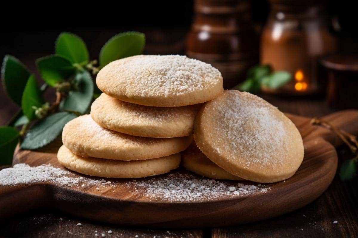Ilustrasi chai shortbread cookies 