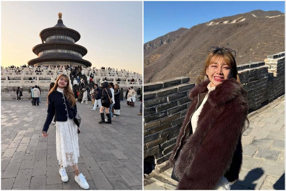 Ghea Indrawari mengunjungi tempat populer di Beijing.