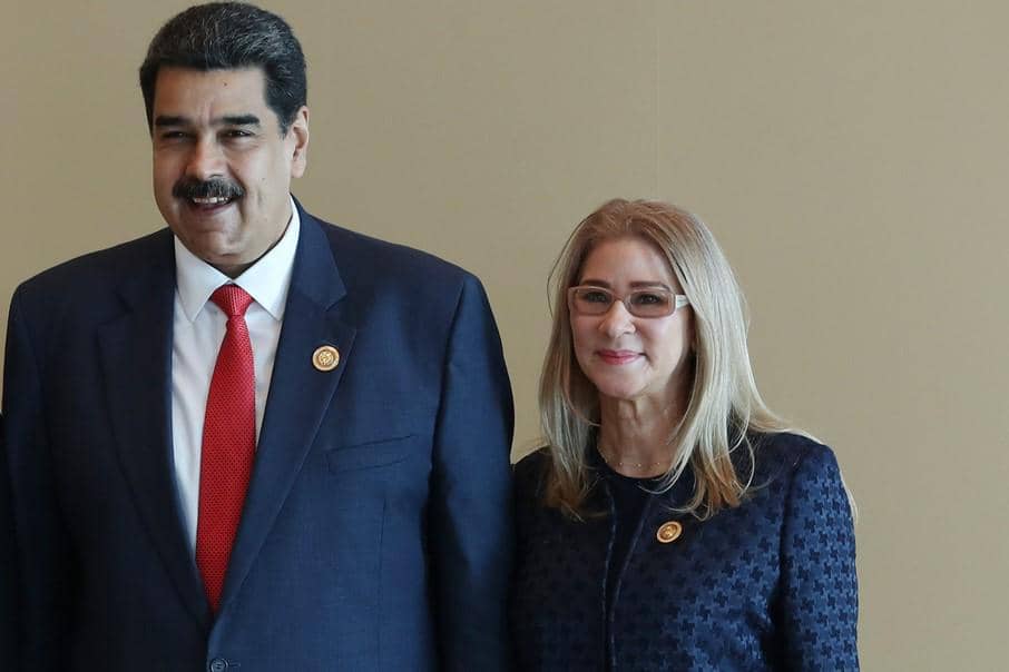 Presiden Venezuela, Nicolás Maduro dan istrinya Cilia Flores