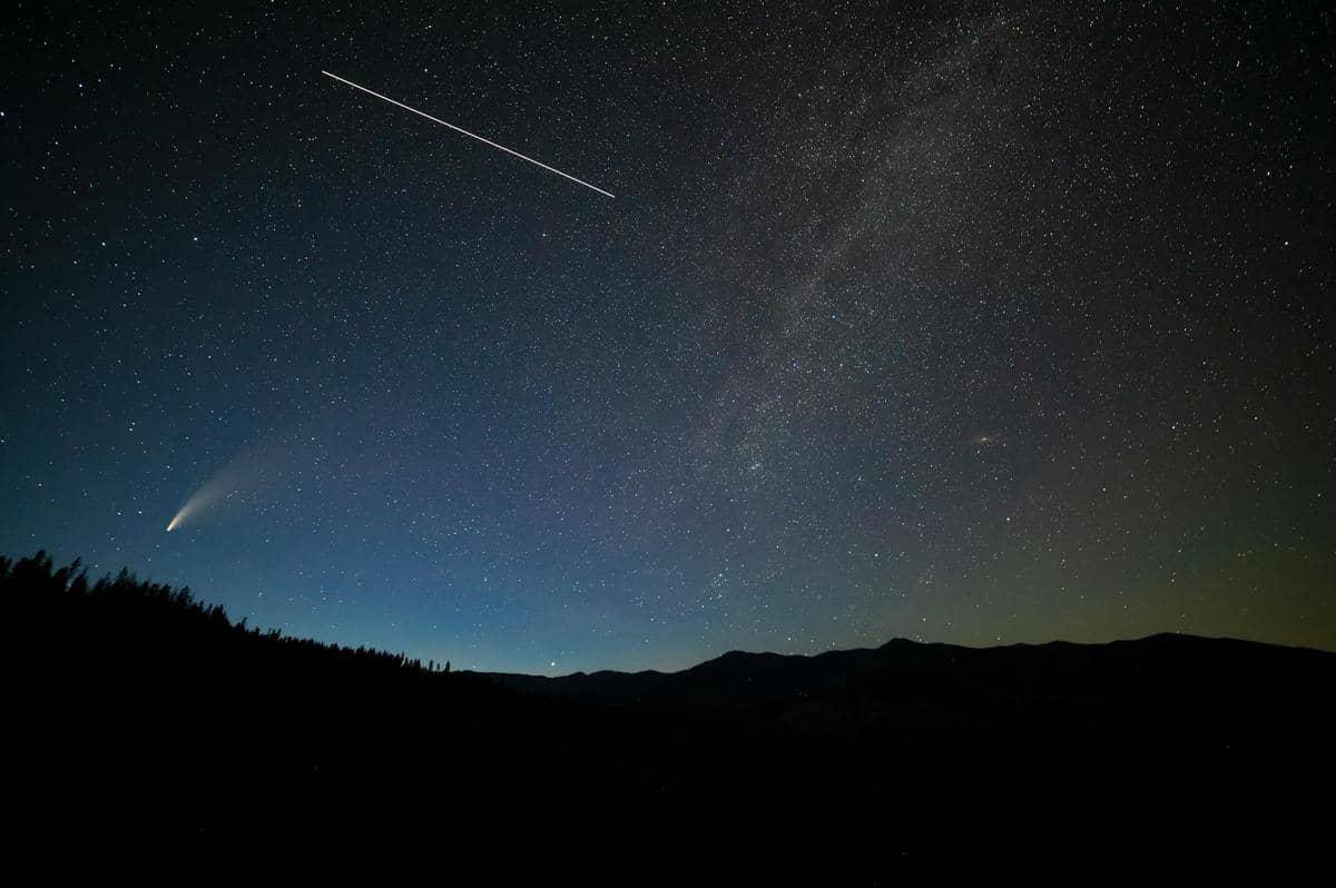 Ilustrasi meteor