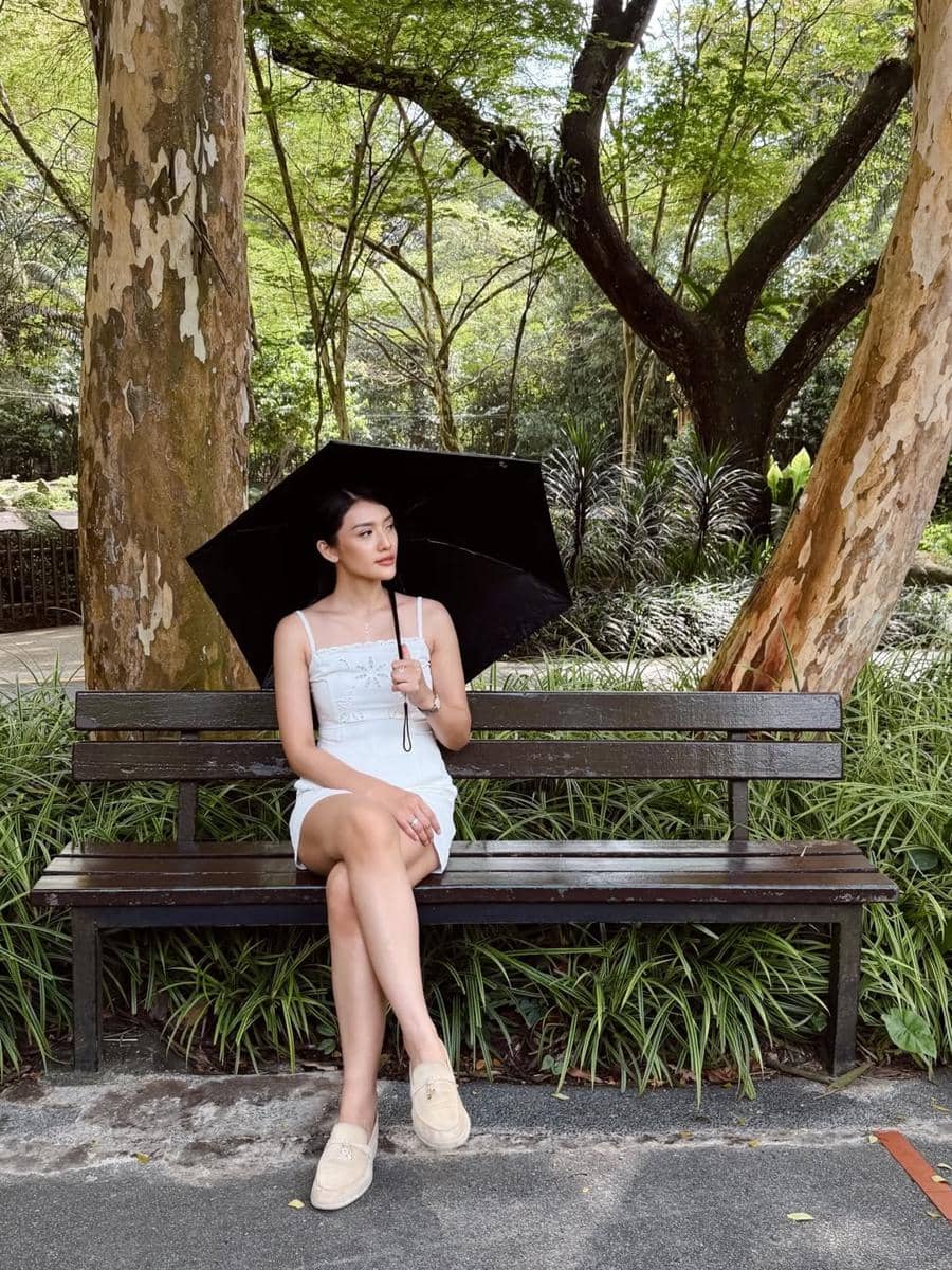 Keluarga Anissa Aziza ke Singapore Zoo.