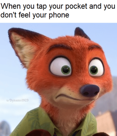 meme Zootopia tentang hal sehari-hari