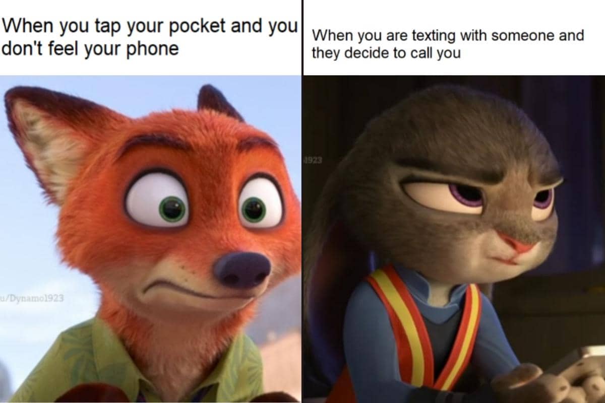 kolase meme Zootopia tentang hal sehari-hari 
