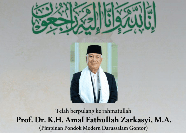 Pimpinan Pondok Pesantren Modern Gontor Prof. Amal wafat