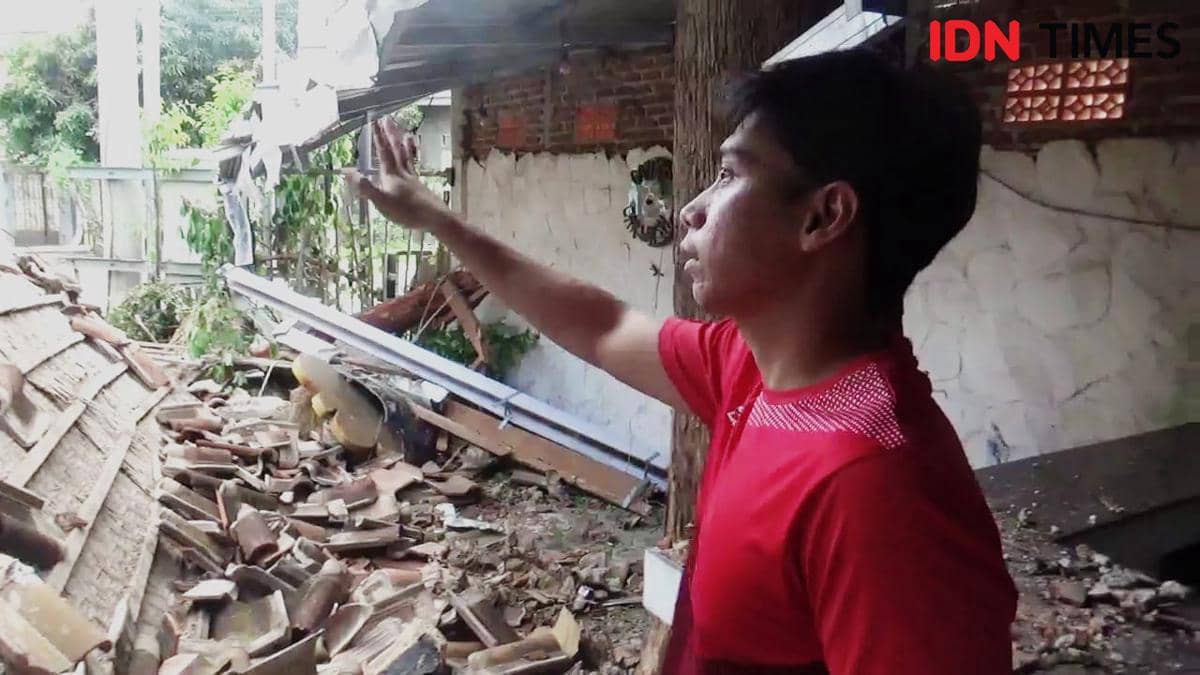 Wiryawan pemilik cucian mobil yang tertabrak di Bandar Lampung