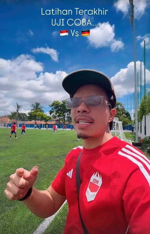 Atta Halilintar Dampingi Timnas Futsal di Brasil (instagram.com/attahalilintar)