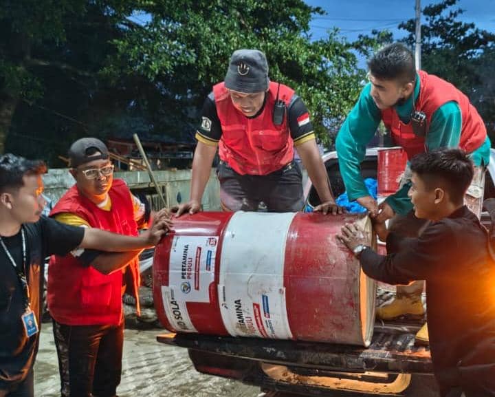 Dukungan Pertamina untuk kembali beroperasinya RSUD Muda Sedia Aceh Tamiang sejak 9 Desember 2025 (dok.Pertamina)