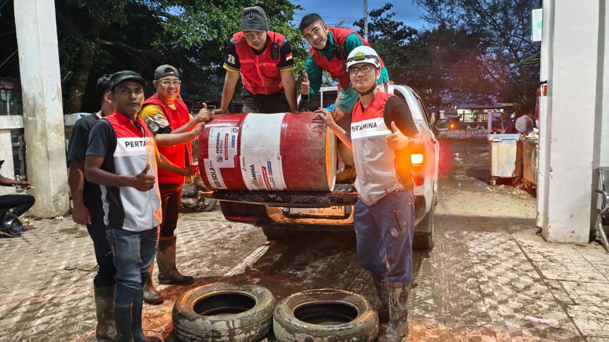 Dukungan Pertamina untuk kembali beroperasinya RSUD Muda Sedia Aceh Tamiang sejak 9 Desember 2025 (dok.Pertamina)