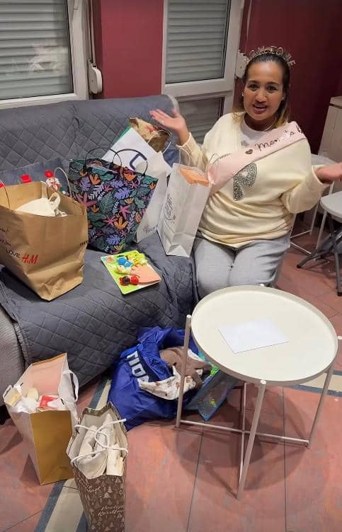 Perayaan 7 Bulan Kehamilan Lina Mukherjee (instagram.com/lilulinamukherjee)