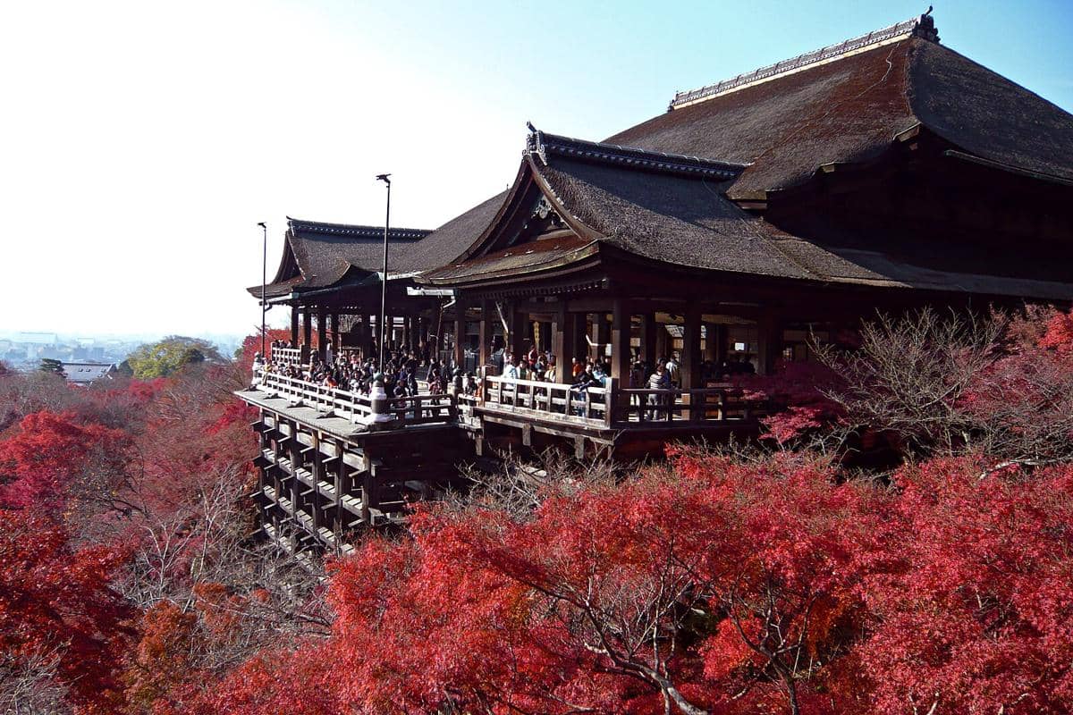 potret Kiyomizu-dera