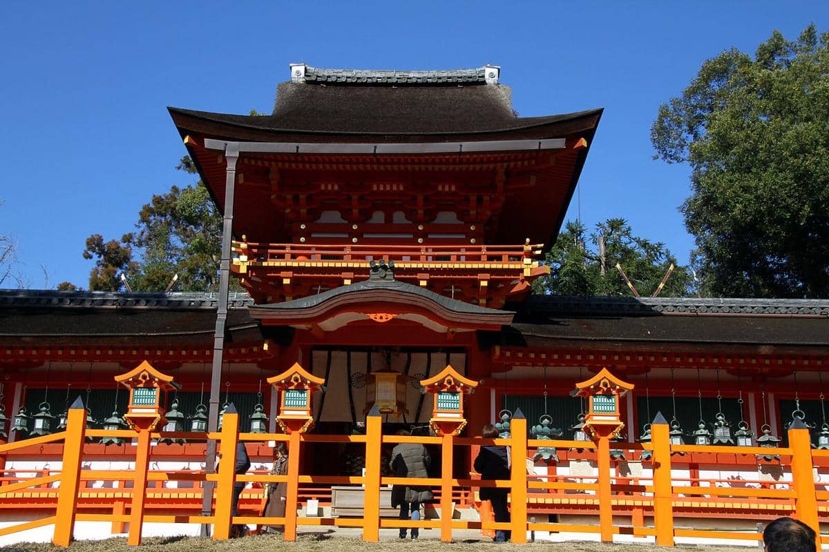 potret Kasuga Taisha
