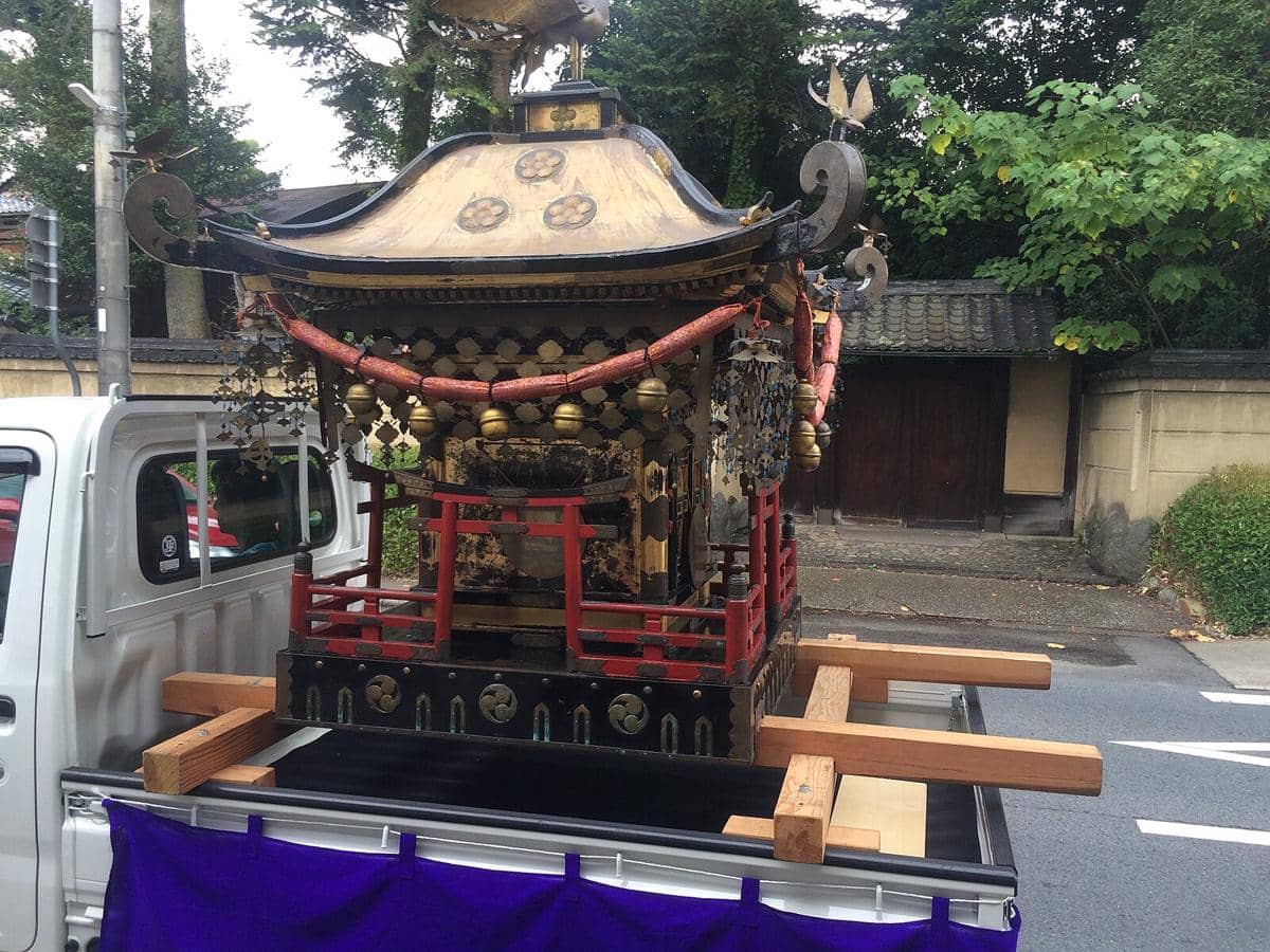 potret Naramachi Tenjin Reisai Togyo Nara