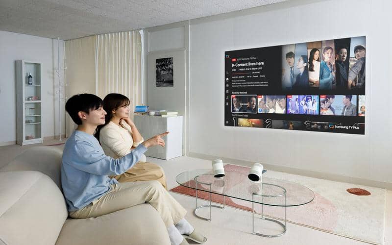 Proyektor portabel AI dari Samsung