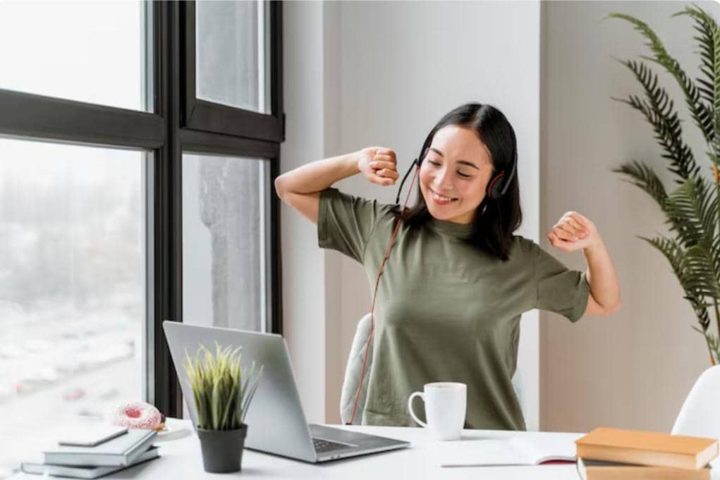 ilustrasi semangat kerja