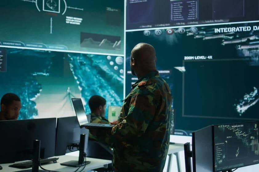 ilustrasi kantor militer