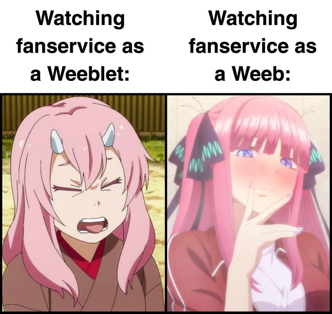 meme anime tentang wibu