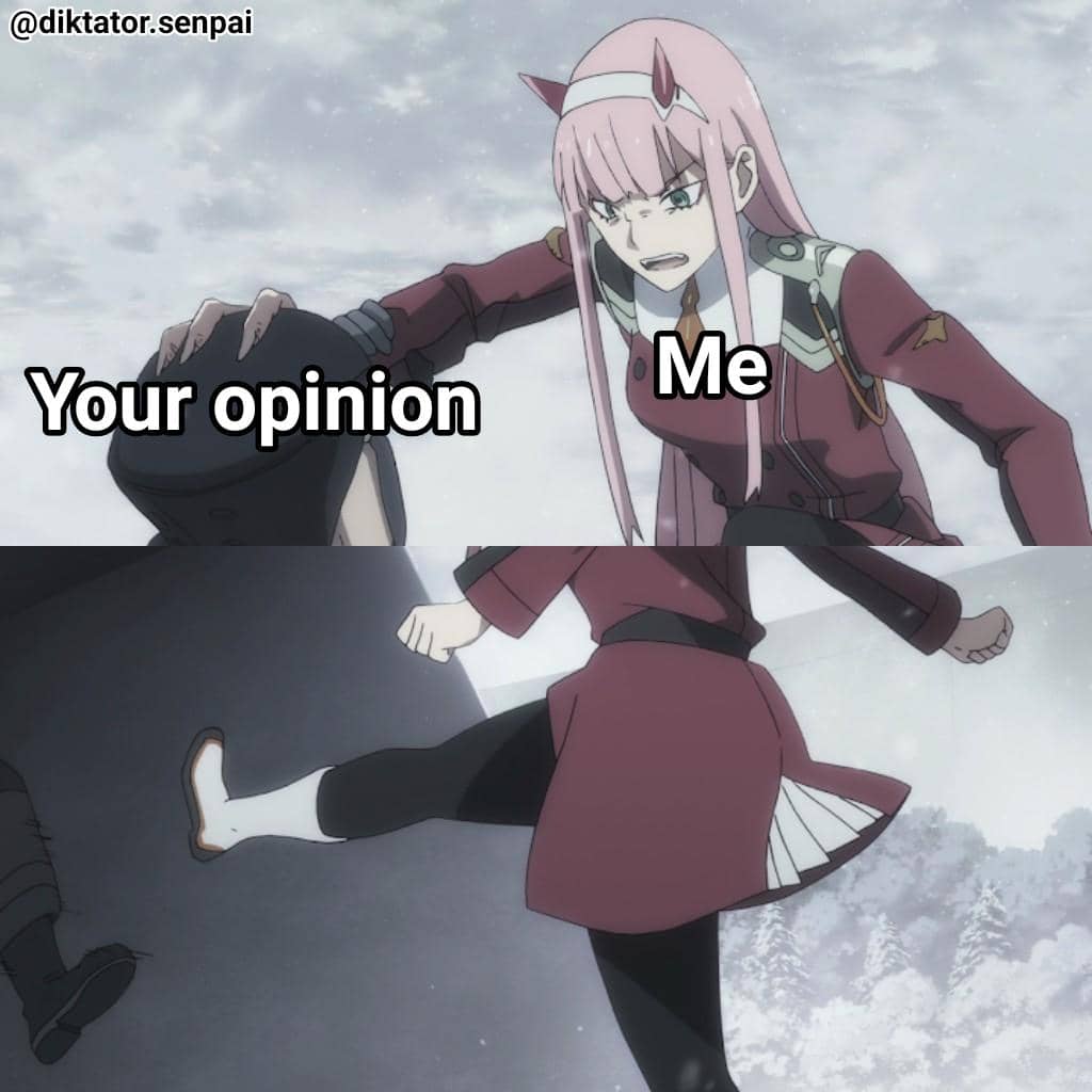 meme anime tentang sepatu boots