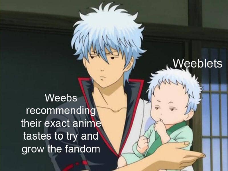 meme anime tentang wibu baru