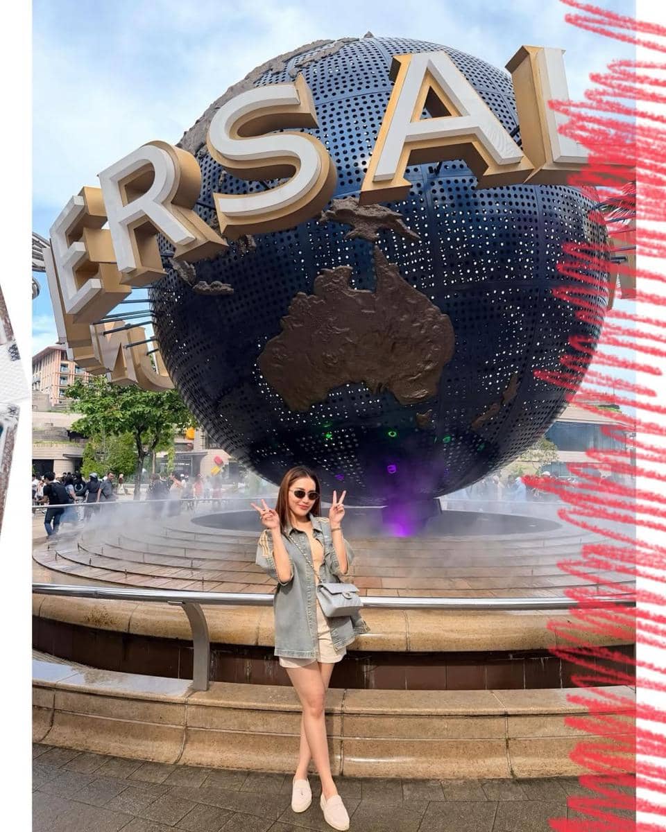 OOTD liburan ala artis