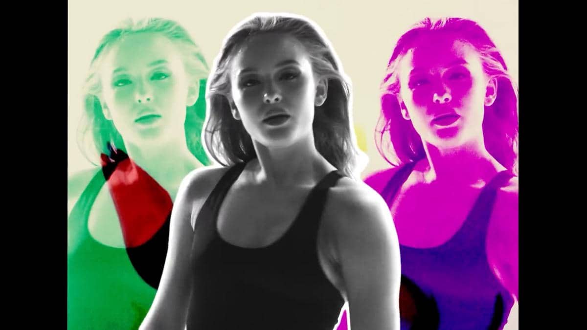 Zara Larsson dalam musik video "Lush Life"