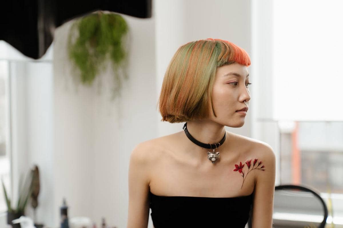 ilustrasi gaya rambut bob