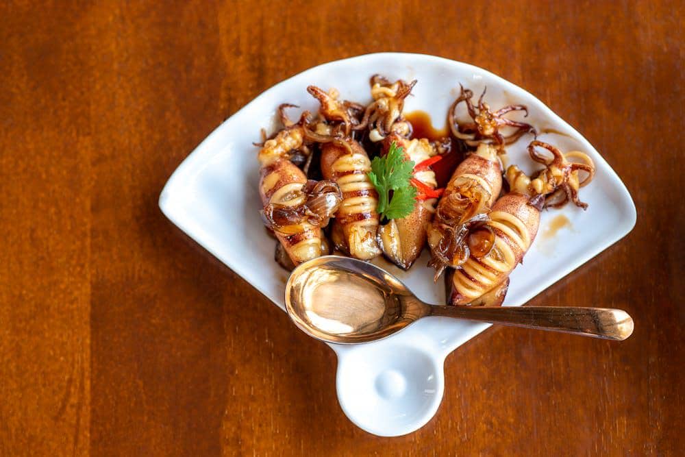 ilustrasi cumi bakar taliwang