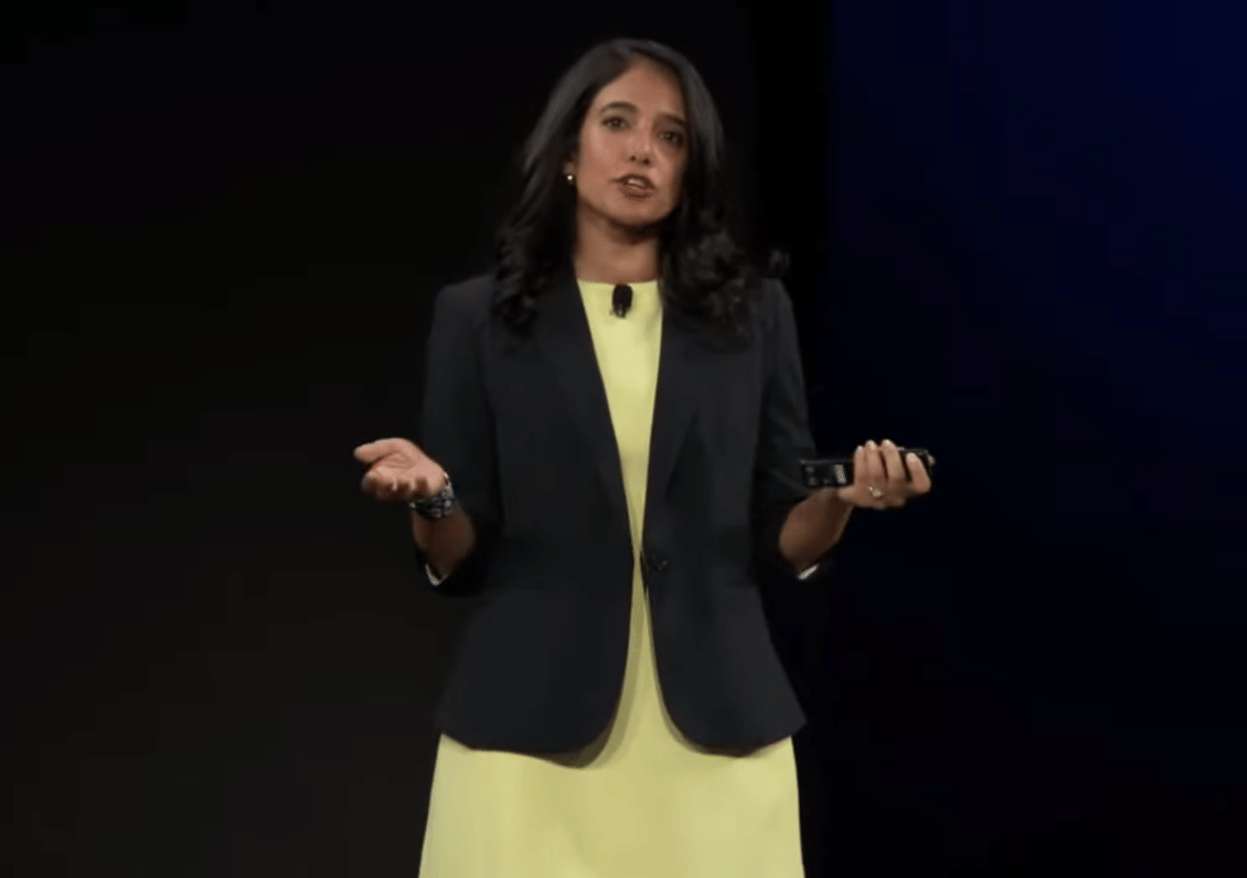 Sukhmani Mohta dalam sesi presentasi Samsung's The First Look di CES 2026