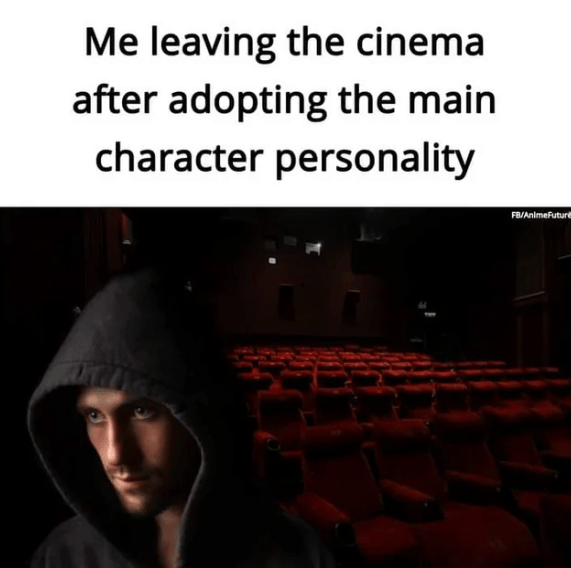 meme karakter utama dalam film