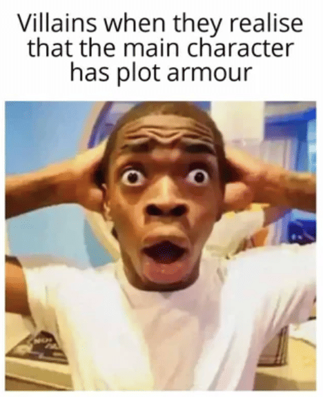 meme karakter utama dalam film