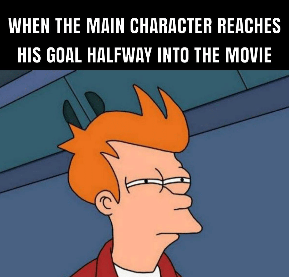 meme karakter utama dalam film