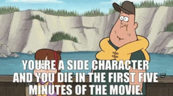 meme karakter pendukung dalam film dan serial