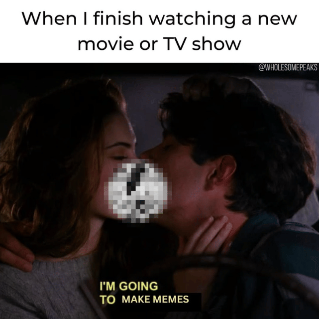 meme sesudah selesai nonton film