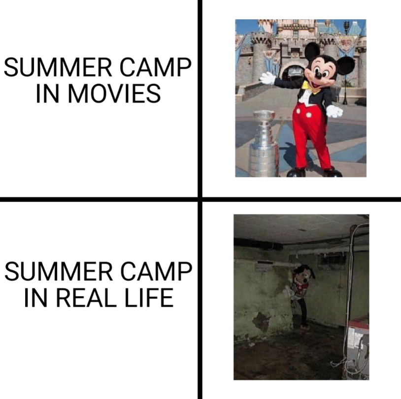 meme perbandingan film dan realitas