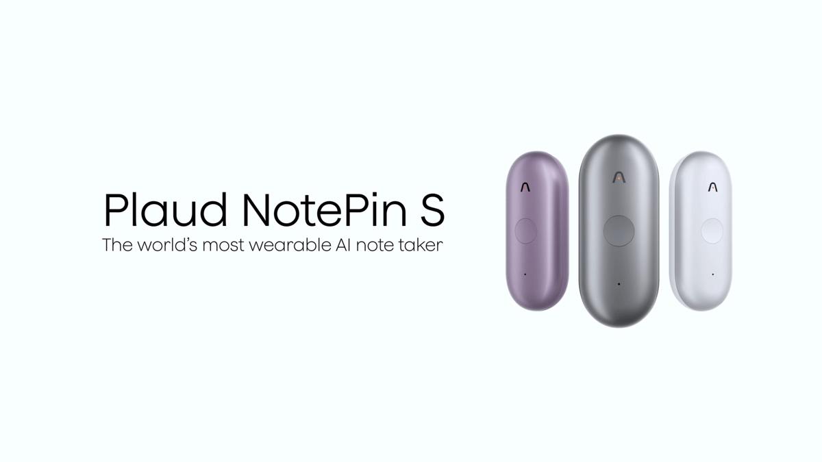 Tampilan NotePin S dengan tombol fisik baru