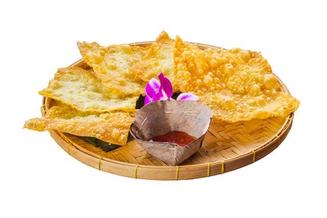 ilustrasi pangsit goreng