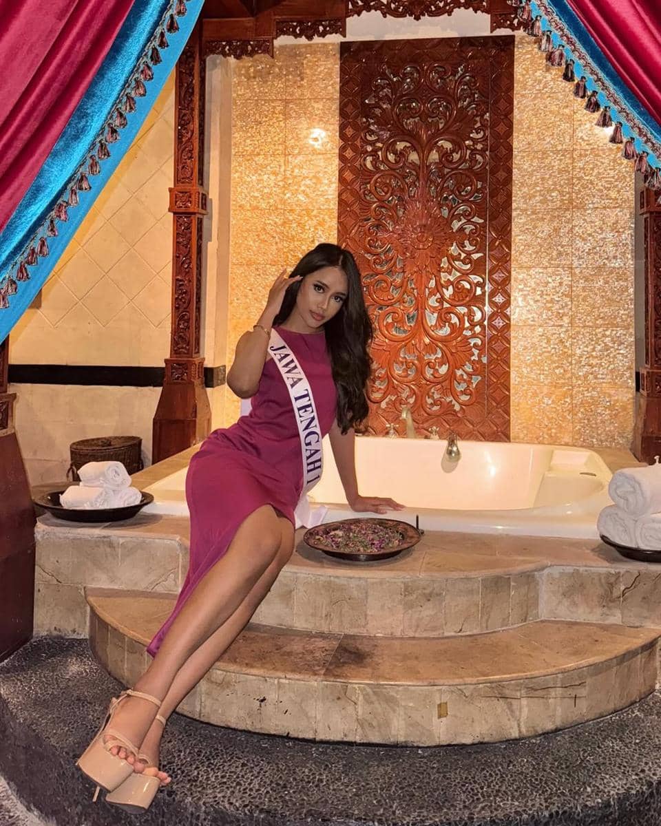 Potret Puteri Indonesia Jawa Tengah 1 2025, Maura Izzati