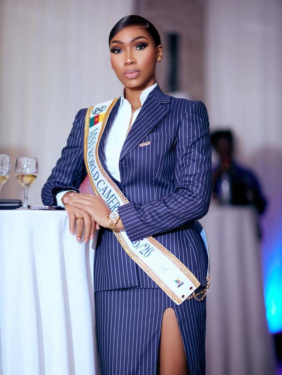 potret Noura Njikam, Miss World Kamerun 2026