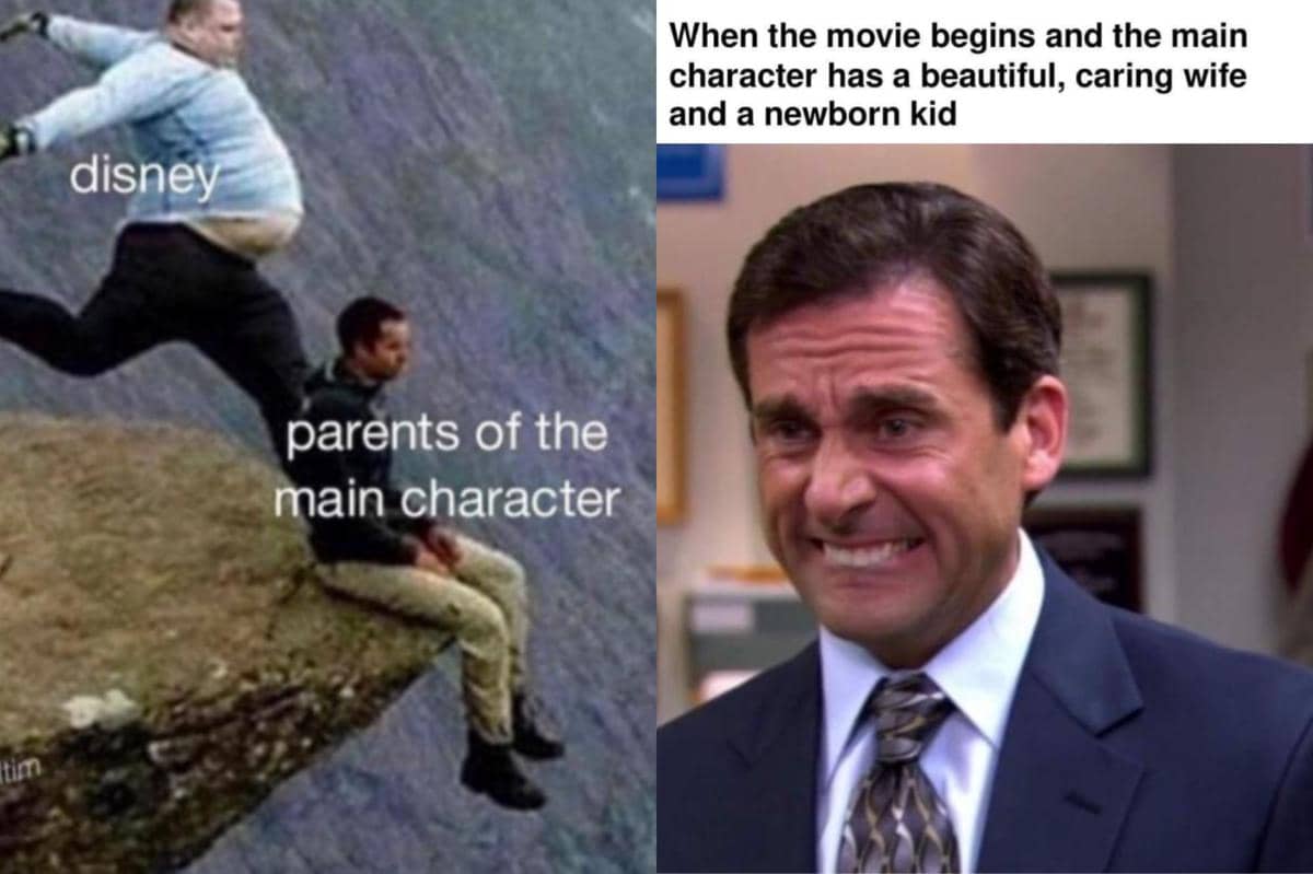 meme karakter utama dalam film