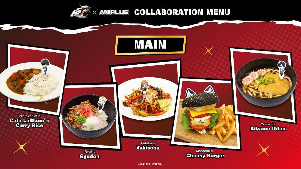 P5R x Aniplus Cafe