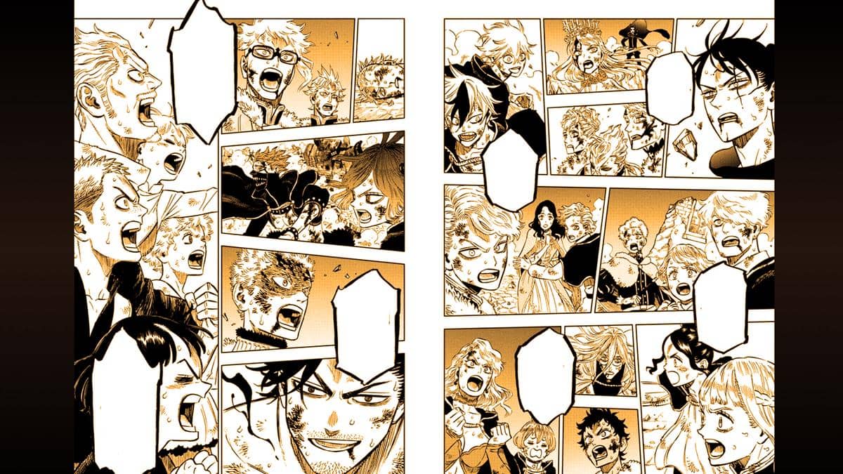 Semua orang menyemangati para jagoan terakhir mereka - Black Clover