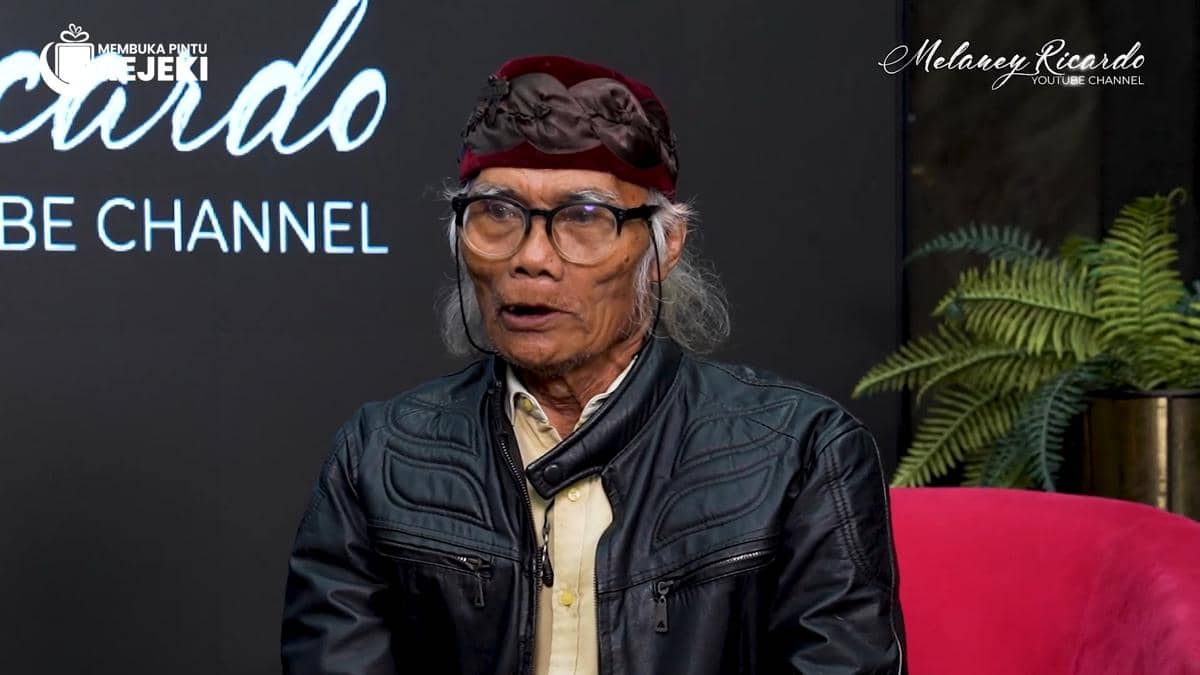 Diding Boneng dalam video podcast bersama Melaney Ricardo yang diunggah 6 Mei 2024 di YouTube