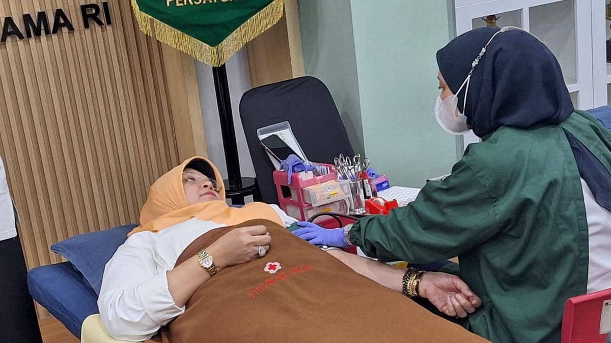 Kemenag Gelar Donor Darah untuk Disalurkan ke RS Jelang Ramadan (dok. Istimewa)