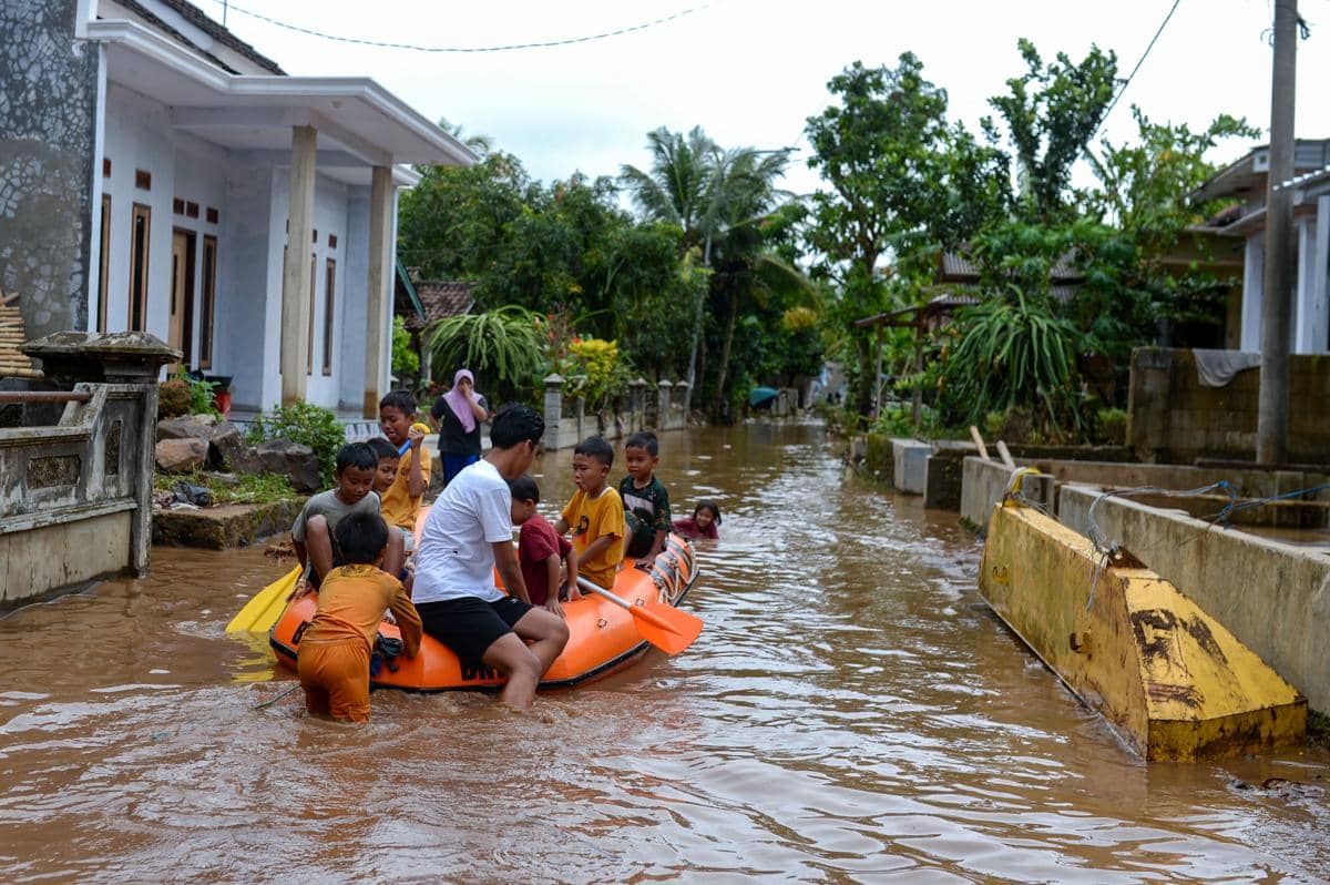 Banjir melanda wilayah Kabupaten Serang