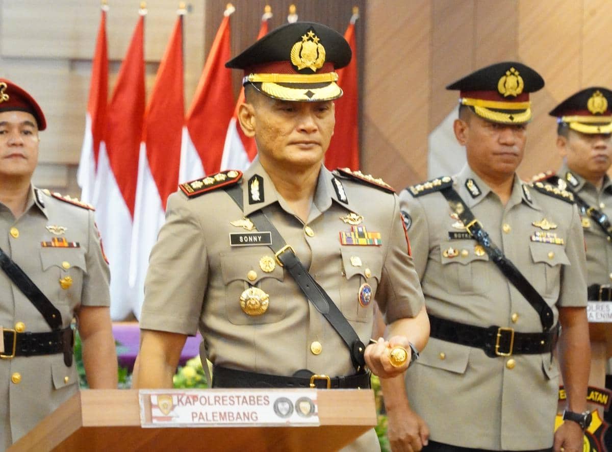 Kapolrestabes Palembang Kombes Pol Sonny Mahar Budi Adityawan