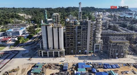 Oil Refineries Rdmp Sejarah Proyek RDMP Balikpapan yang Baru Diresmikan Prabowo | IDN Times