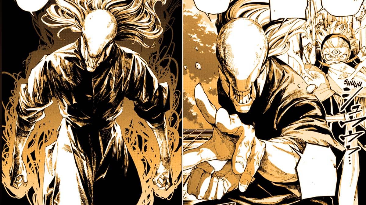 Rika merasuk ke tubuh Tsurugi - Jujutsu Kaisen Modulo