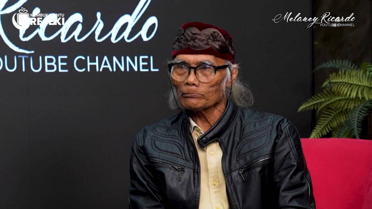 Diding Boneng dalam video podcast bersama Melaney Ricardo yang diunggah 6 Mei 2024 di YouTube