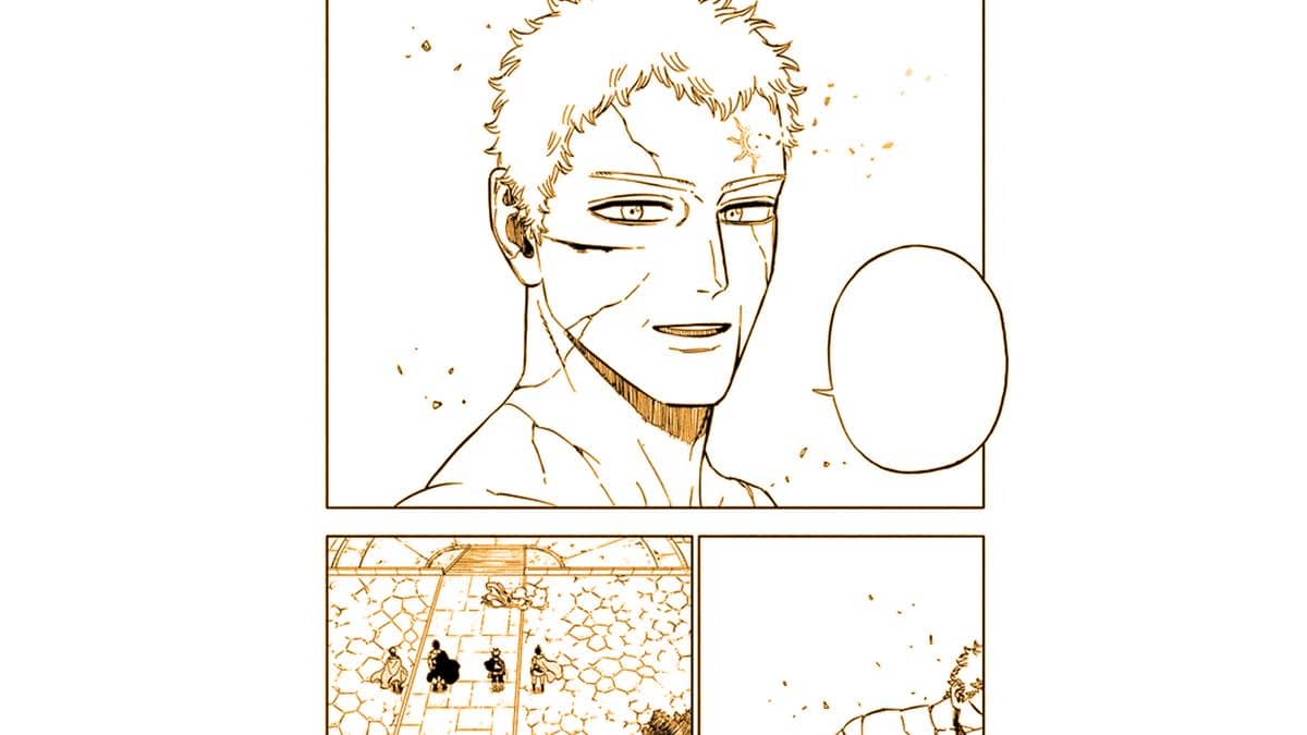 Julius berpamitan sebelum tubuhnya lenyap - Black Clover