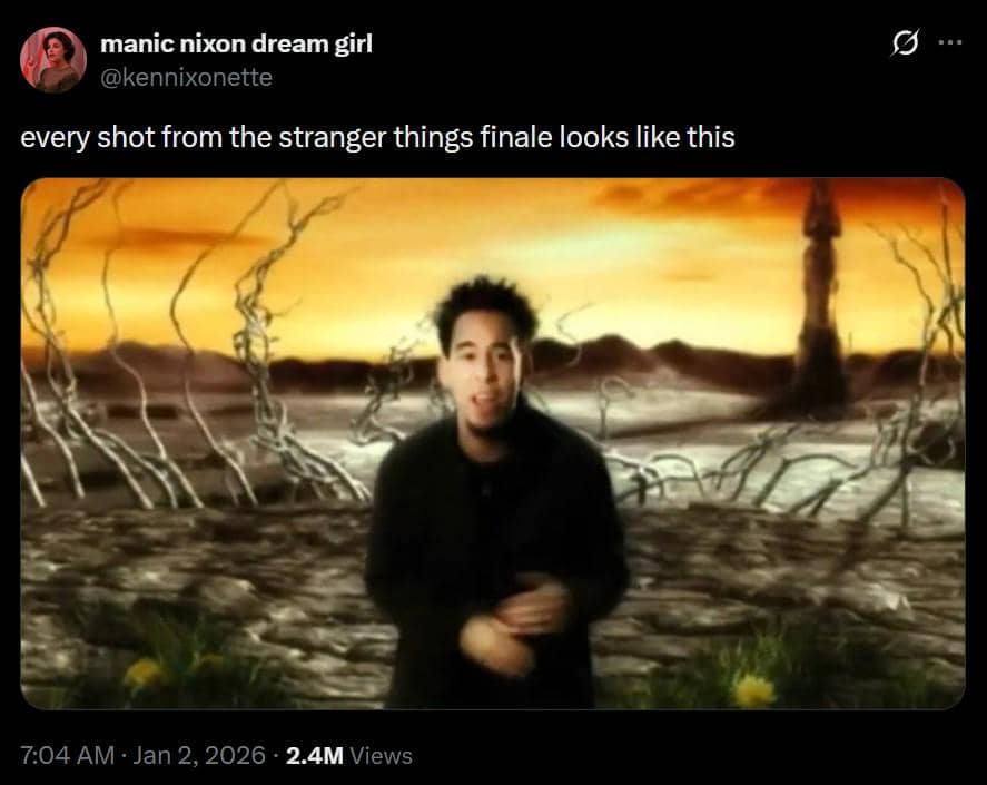 meme ending Stranger Things 5